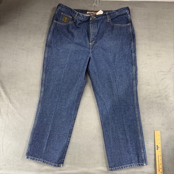 Cinch FR Jeans Mens 44x30 Blue WRX Flame Fire Resistant Work Western Green Label - Picture 1 of 10